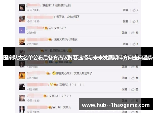 国家队大名单公布后各方热议阵容选择与未来发展期待方向走向趋势